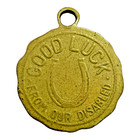 Vintage Institute For The Crippled   Disabled Good Luck Token - Brass Medal
