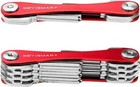 Keysmart - Original Compact Key Holder - Red  Holds Up To 8 Keys 