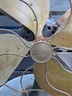 Antique Emerson Fan 4 Blade Brass Blade 16 Inch Type 29648 For Parts Works 