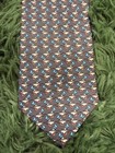Disney Mickey Unlimited Goofy Character Print Necktie Adult Men s Tie Gray Blue