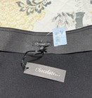 Chocolate U s a Women s Gray Solid Knit Pull-on Pencil Knee Length Skirt Size M