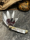 Pearl Handle Multi Blade Knife 