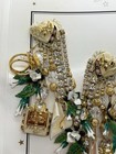 Vintage Lunch At The Ritz Extremely Persuasive 24kt Gold Plated Clip-on Earrings