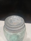 Antique Ball Triple L Sloped Blue Jar W zinc Lid  4
