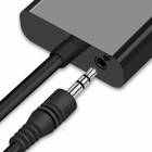 1080p Hdmi Male To Vga Female Video Cable Converter With 3 5mm Audio Adapter