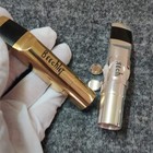 New Saxophone Metal Mouthpiece Alto Soprano Tenor 56789 Sliver Plated Mouth