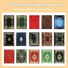 30 Pack 1 12 Scale Miniatures Dollhouse Books assorted Timeless Miniatures Books