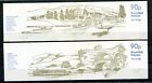 Great Britain 1977 Booklet  90p  canals   Scott Bk393  Lot Of 2 Diff   Mnh