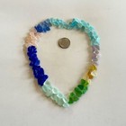 Beach Sea Glass Rainbow Of Colors 100 Pieces Tinies Genuine Surf-tumbled 