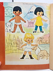 Dolls Of Other Lands Uncut Paper Doll Book - Whitman - C 1963