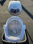 Graco Baby Swing White With Soothing Vibration  Adjustable Speeds  Music