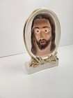  1950s Wonder Art Jesus Concave Bust Follow Me Eyes Religious Statue Figure 12 