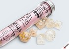 Chessex Lab Dice 10 Borealis Champagne White 7 1 Polyhedral Set Chx30075