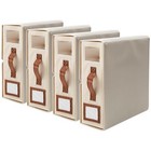 Bed Sheet Organizers And Storage 4 Pack  Foldable Linen Closet Organizers With 