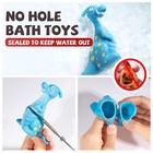 Dinosaur Bath Toys No Hole Baby Shower Water Pool Play Kid Bathroom Toy Set Gift