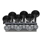 6 Pipe Basuri Air Horn India Edition 12v 24v 130 Db 32 Melodies Truck Lorry