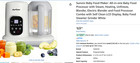 Baby Food Maker  All-in-one Baby Food Processor With Steam  Heating  Unfreeze