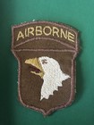 101st Airborne Division Desert Patch Subdued Theatre Made Insignia White Rear