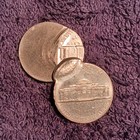 Error 2pc Lot Jefferson Nickel Off Center Double Struck Au Unc 1981 1999