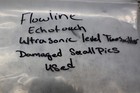 Flowline Echotouch Ultrasonic Level Transmitter Used Warranty  damage  See Pics