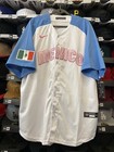 Mexico World Baseball Classic Wbc Sky pink Stitched Jersey   sz 2xl 