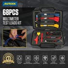 68 Pcs Electrical Multimeter Test Leads Kit Probe Cable Circuit Test Diagnostic