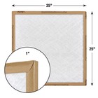 Aaf Flanders 10055 012525 Fiberglass Furnace Filter 25 X 25 X 1 In   pack Of 12 