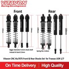 Vitavon Cnc Alu7075 Front   Rear Shocks Set  For Traxxas Udr 1 7