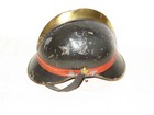 Antique Swiss Fire Helmet Metal  N1