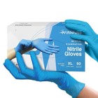 Disposable Nitrile Gloves Non-latex Medical Grade Powder Free 50 Count New