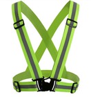 High Visibility Reflective Vest  Gear Adjustable Green Jacket Safety Security