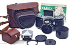 Exakta Vxiia Jhagee Dresden 35mm Camera W  Carl Zeiss Jena Pancolar 2 50mm Lens