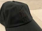 Nwt Polo Ralph Lauren Black Embroidered Big Pony And  3 Baseball Cap Hat