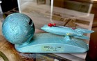 Vintage Rare Shoot The Moon Georgia Savings Bank Promo Mechanical Coin Bank