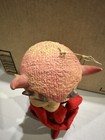 Kamar Red Devil Christmas Knee Hugger Elf Ornament japan shelf sitter vintage 