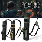 Archery Back Arrow Quiver Traditional Back Quiver Bow Hip Nylon Arrows Holder