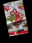 Vintage Parisian Prints All Pure Linen Christmas Bells Kitchen Tea Towel Usa 