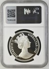 1992 Gibraltar 35 Ecu 25 Pounds Silver Proof Ngc Pf70 Ultra Cameo - Horse Privy