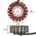 Stator And Gasket For Polaris Sportsman 700 Efi 2004 2005 2006 Atv Magneto