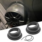 6 5  Overhead Roof Mount Speaker Pods Audio Kit Enclosure For Rv Atv Cart Boat