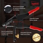 Goldblatt Red 1 Pair Xl Jag Clamp Mason Line Clamp Adjustable Brick Laying Tools