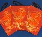 Hennessy Cognac Chinese New Year Gift Bags Set Of 3 Heavy Duty High Quality Bags