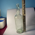 Independent Brewing Co Glass Crown Top 12 Inch Beer Bottle Vintage 863 Stamp