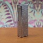 Colibri Of London John Sterling Lighter- Silver Plate-nice Working Condition