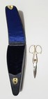 Antiq Unused H  Bonker   Co  Solingen Adjustable Scissor Orignal Case Pre 1900