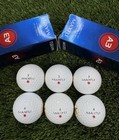 6 Vintage Seminole Gc Logo Golf Balls Maxfli A3 Top 100 2 Sleeves New