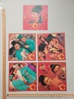All s Well  Ends Well Too  leslie Cheung  - 4 Orig Hk Lobby Cards   1 Ad Flag