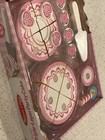 Melissa   Doug Wooden Triple-layer Party Cake Play Food Set