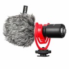 Boya By-mm1  Super Cardioid Shotgun Microphone For Smartphones Cameras Camcorder