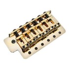 Fender Vintage-style Strat Bridge Assembly 2-3 16  Spacing Gold 0053275000